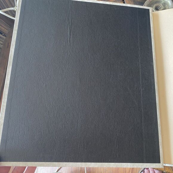 Vintage 70’s Scrap Book! New. Padded. Gold Accent. Marbled. Arts & Crafts. Boho. - Picture 3 of 8